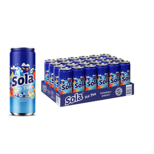 Sola Ledeni čaj breskva CAN 0.33l 1/24