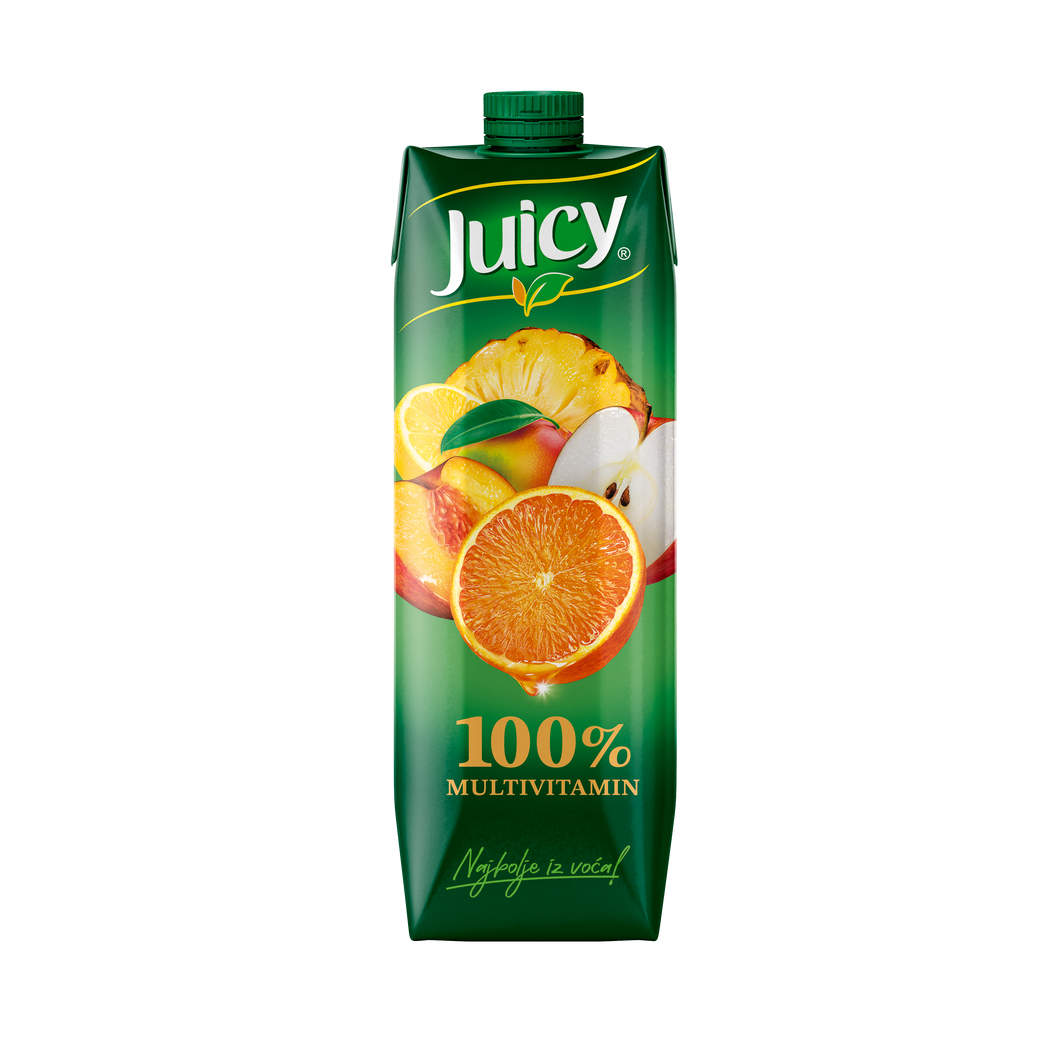 JUICY 100% Multivitamin 1l 1/6