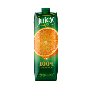 JUICY 100% Naranča 1l 1/6