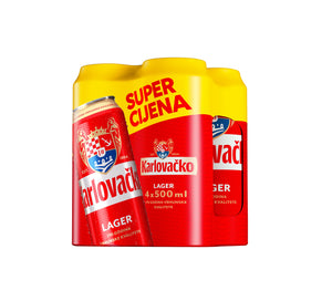 Karlovačko CAN Super cijena 0.50l 4/24