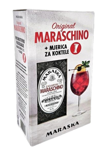 MARASCHINO 32% 0.7l Zadar + JIGGER – GIFT BOX