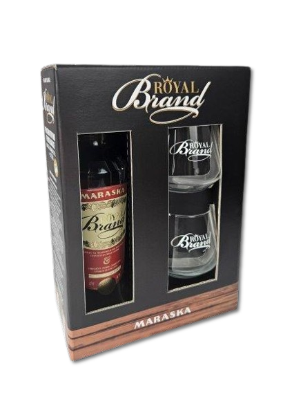 ROYAL BRAND 35% 0,7L + 2 ČAŠE – GIFT BOX